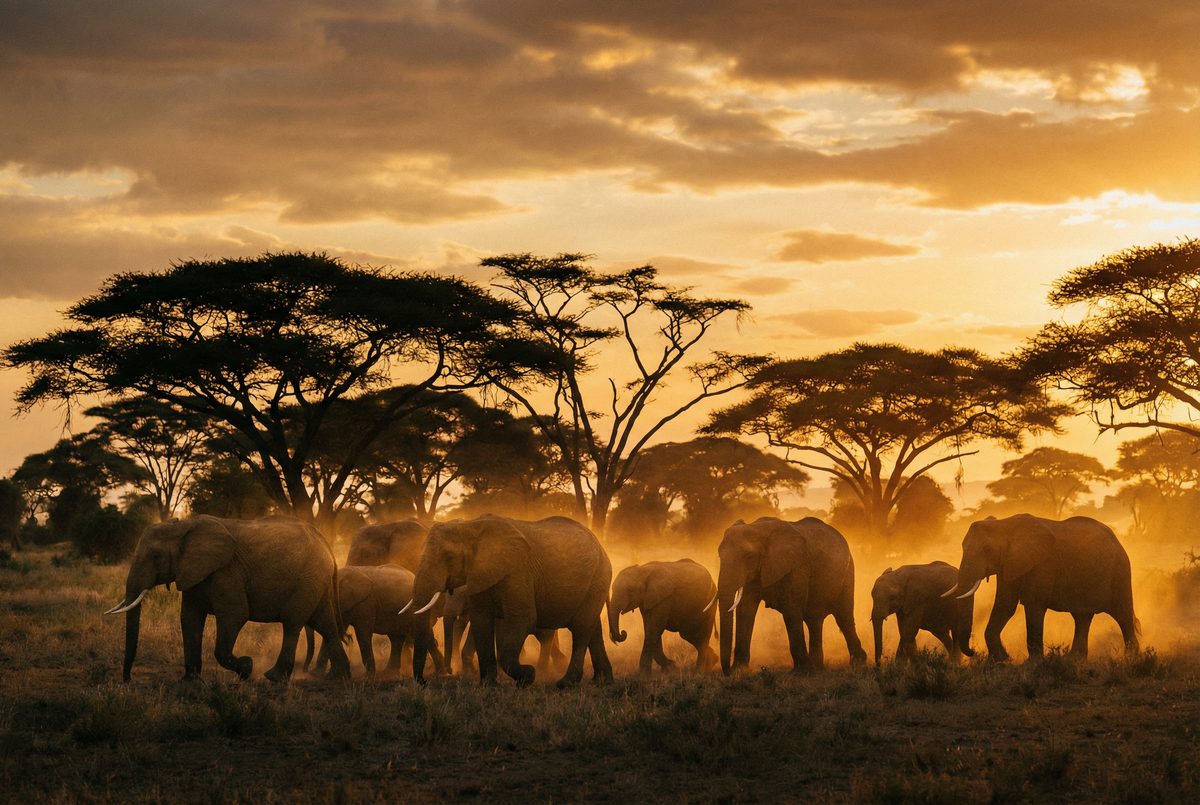 福利姬非洲野生动物视频 非洲草原大象迁徙视频教程